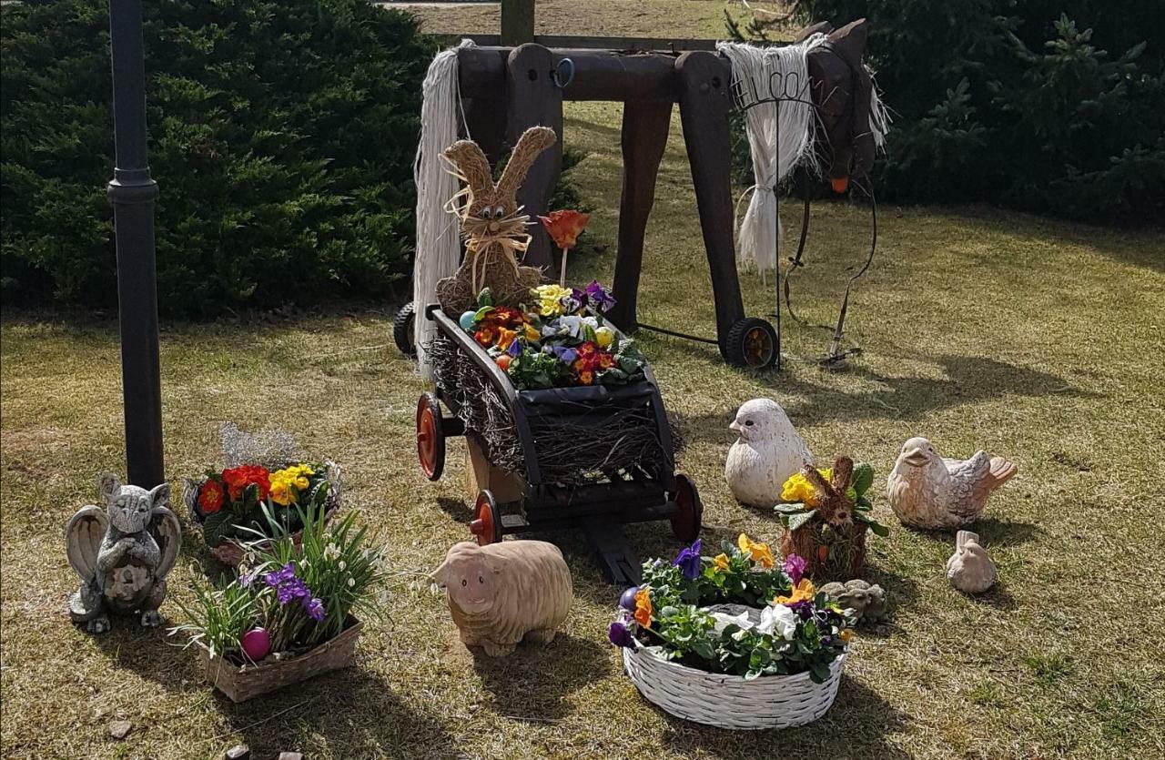 Urlaubsscheune Niedergorsdorf Exterior foto